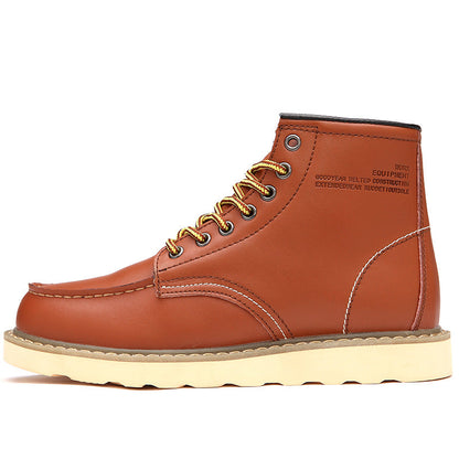 Flynn Men's Ankle Boots - close-up detail