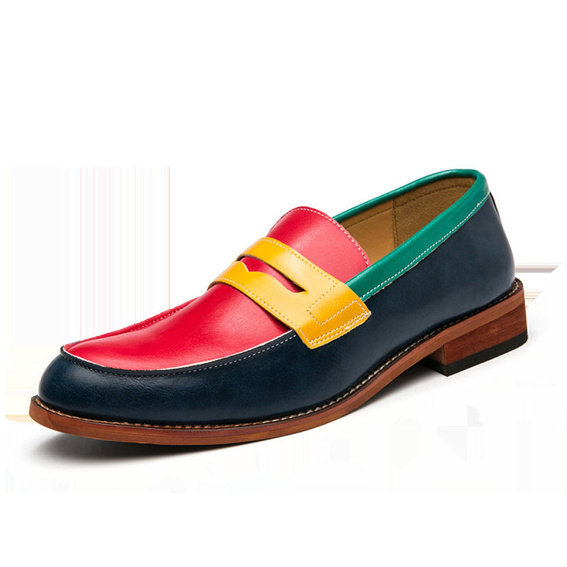 Rufus Men's Block Heel Loafers | Slip, Slip-on