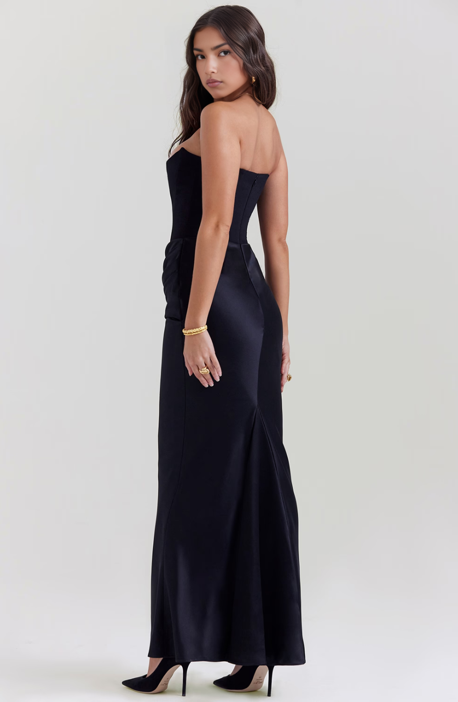 Vienna Women's Maxi Dress - styled view