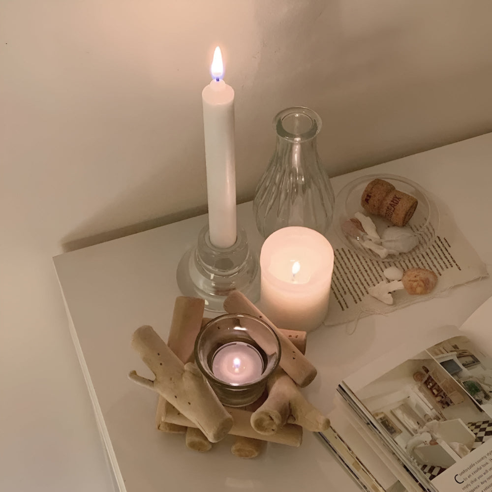Driftwood Haven Tealight Holder