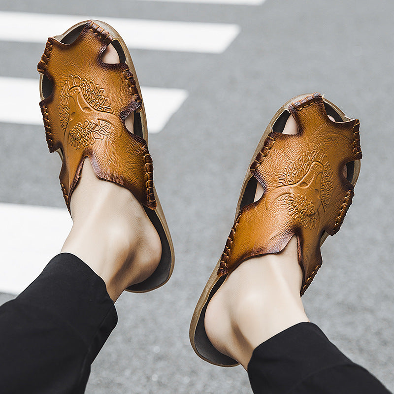 Bruno Men's Sandals - styled view