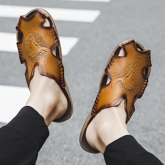 Bruno Men's Sandals - styled view