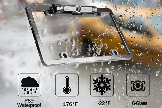 Haven Car Backup Camera - styled view