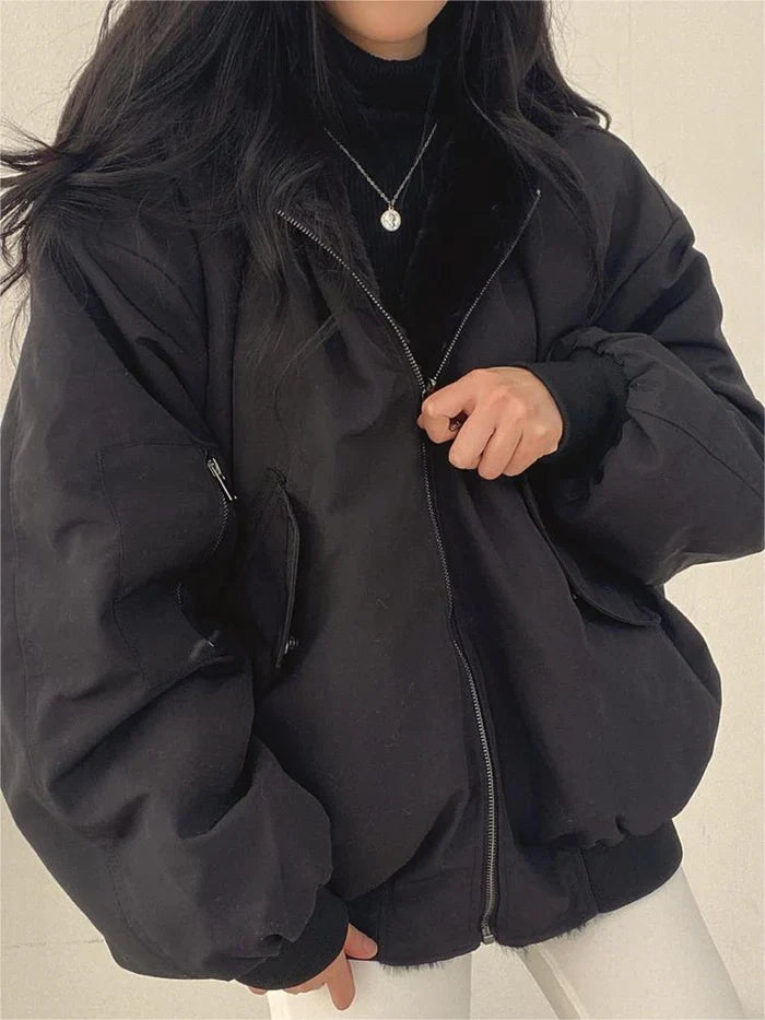 Elsie Women's Oversized Jacket | Fleece