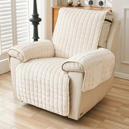 Snug Grid Recliner Chair Cover
