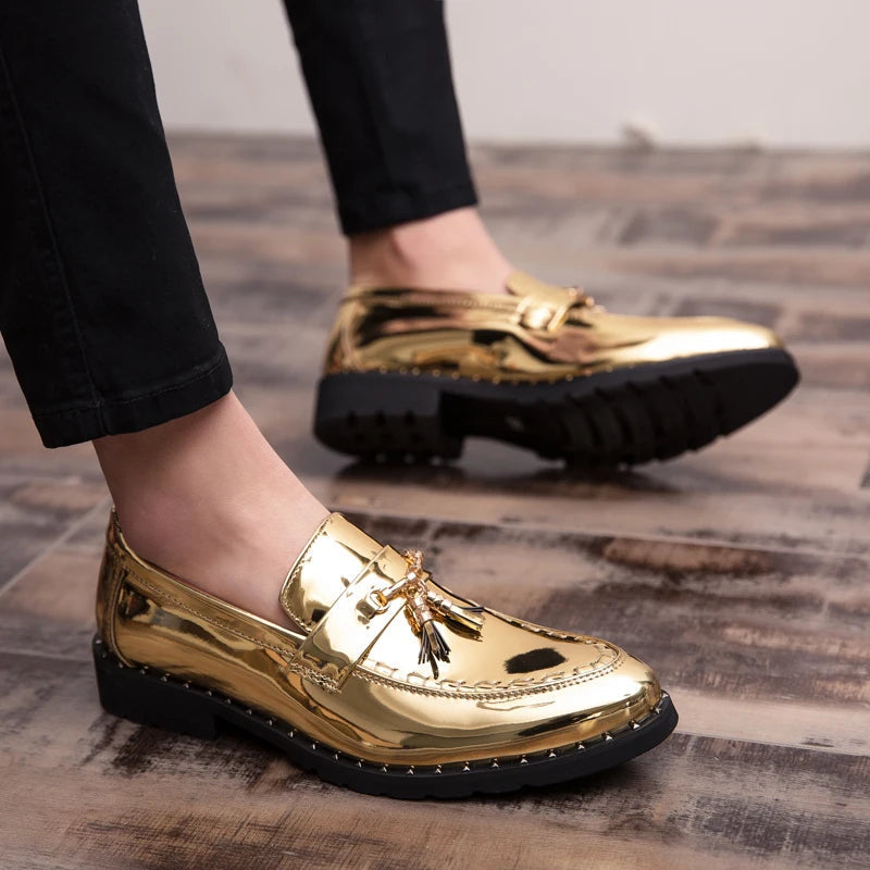 Gideon Men's Loafers - close-up detail
