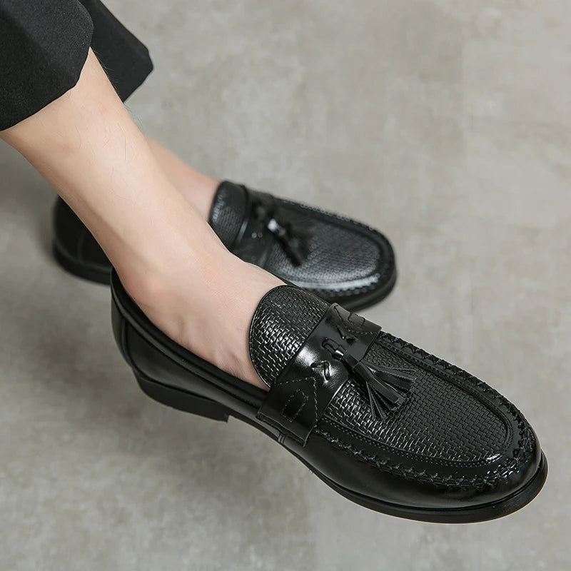 Violette Women's Loafers - fabric and finish detail