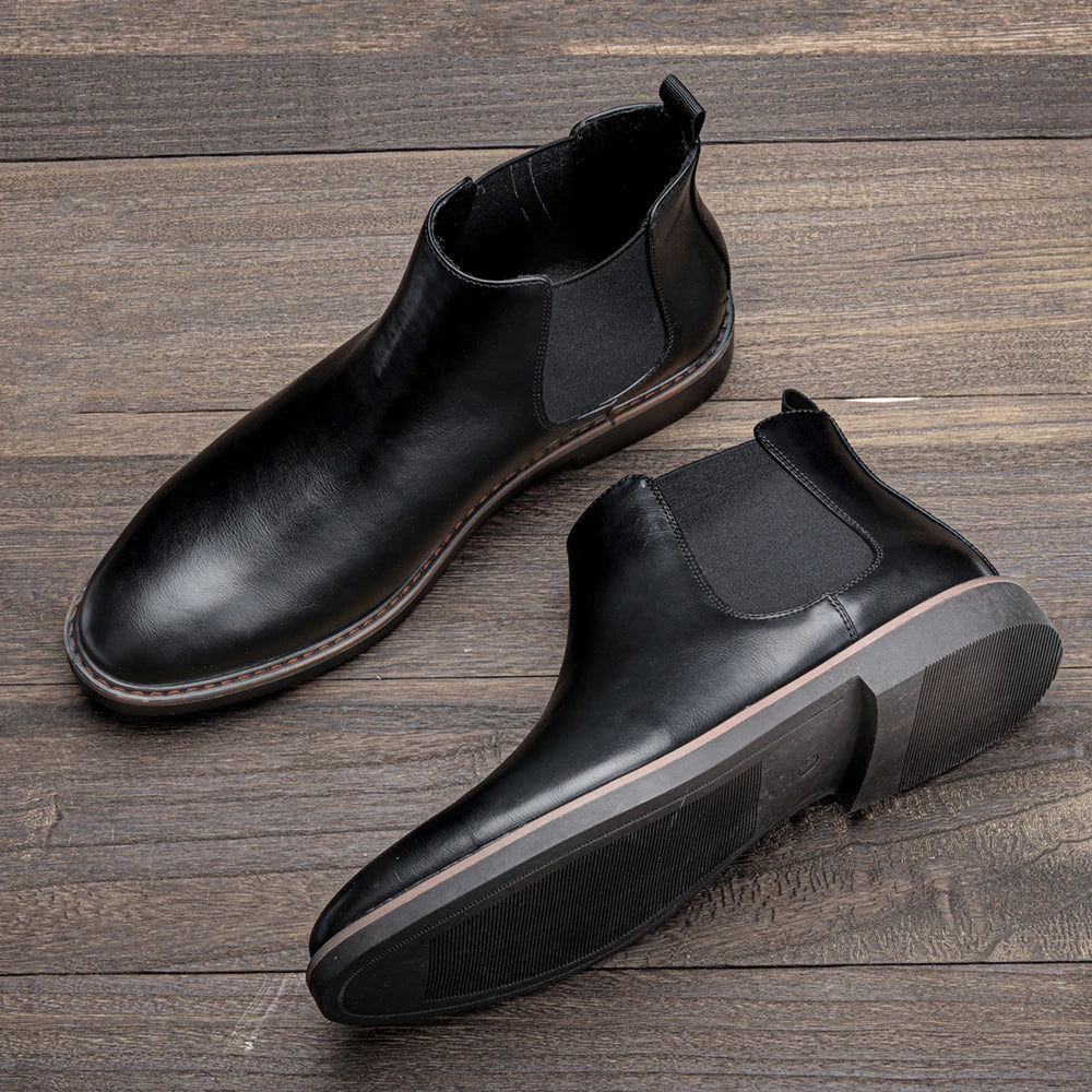 Rhea Women's Chelsea Boots - styled view