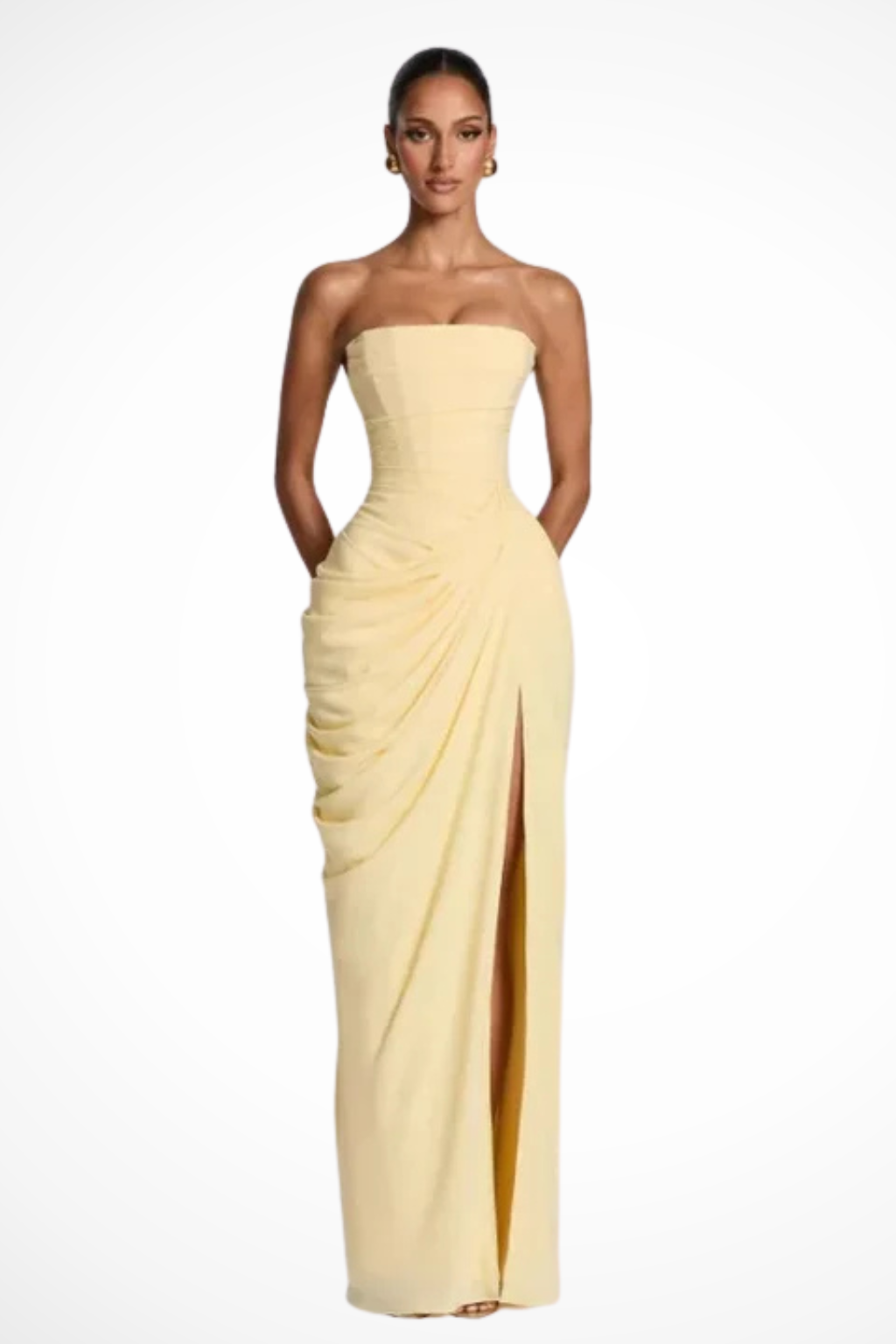 Fleur Women's Maxi Dress - back view