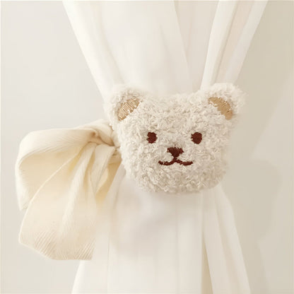 Teddy Bear Curtain Straps | Plush, Kids' Room Decor