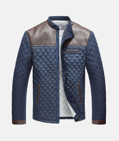 Rufus Men's Quilted Jacket - front view
