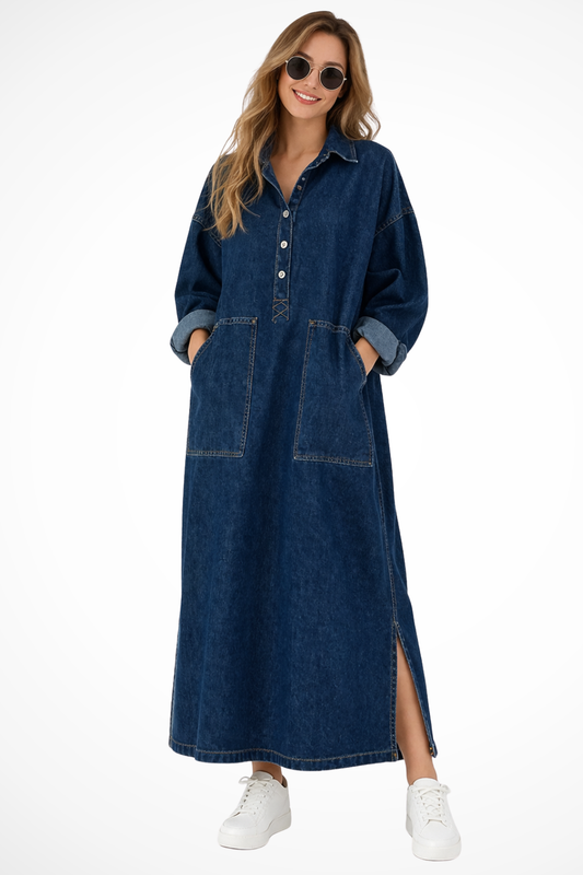 Xanthe Women's Oversized Maxi Dress - front view