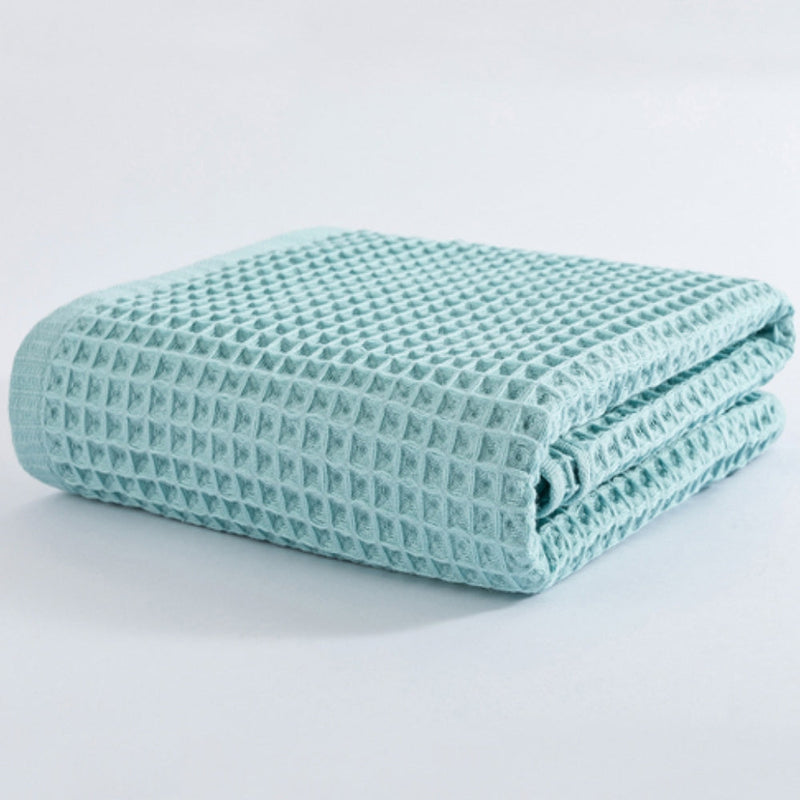 Cotton Waffle Bath Towel | Textured, Quick-Dry