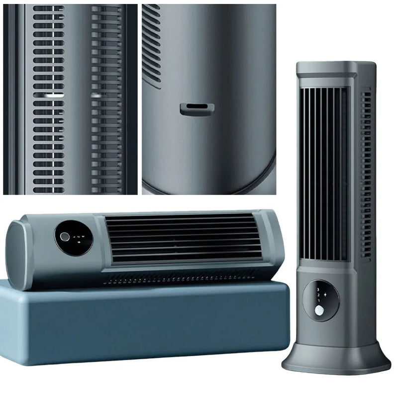 Bay Rechargeable Portable Fan - fabric and finish detail