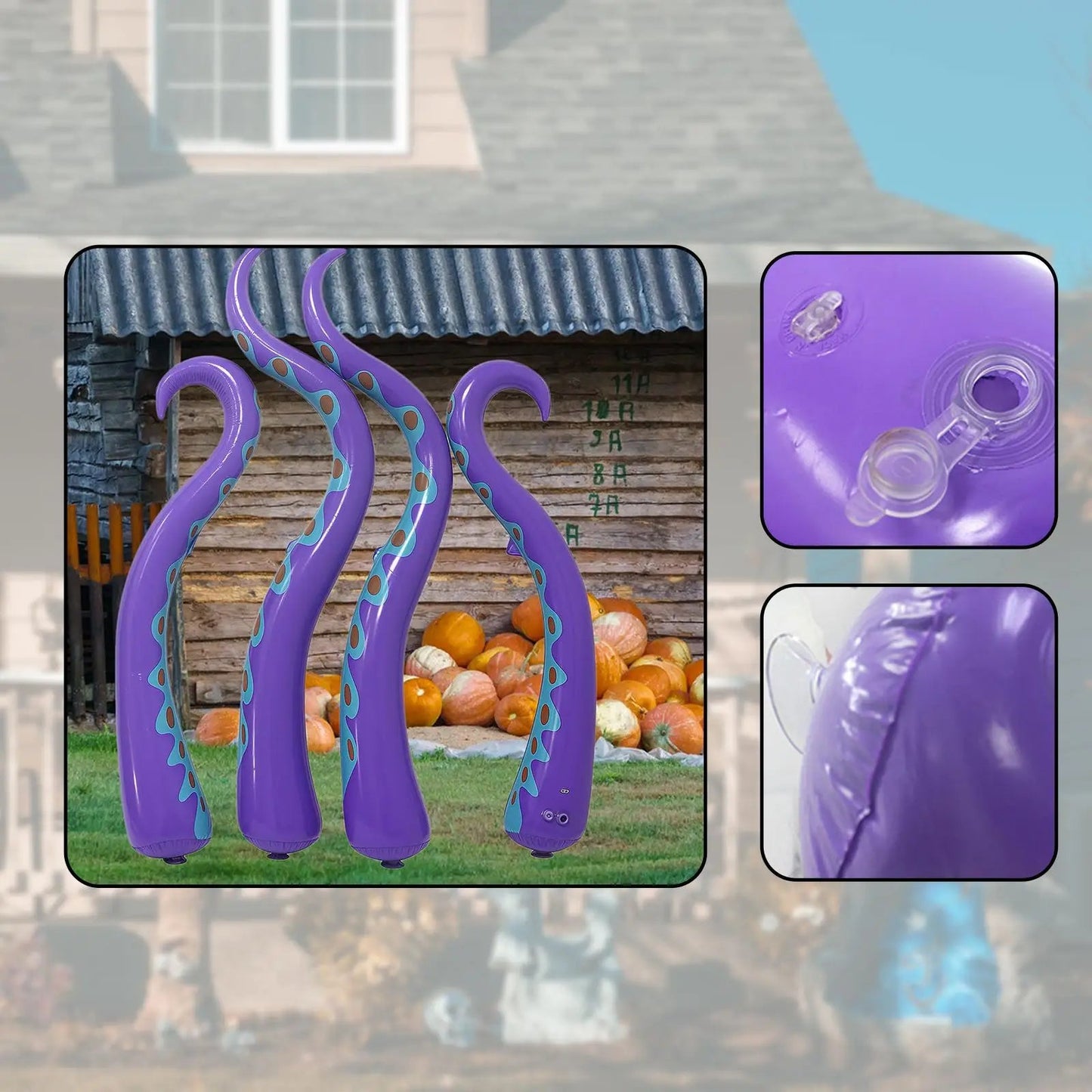 Aspen Portable Halloween Decorations - full-length view