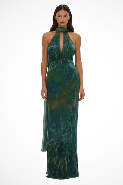 Juliette Women's Printed Maxi Dress - front view