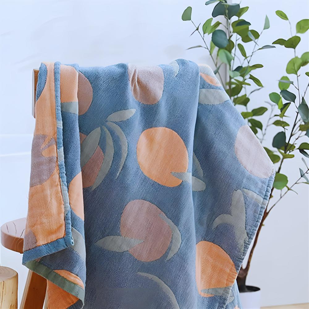 Cotton Beach Towel | Oversized, Summer-Weight