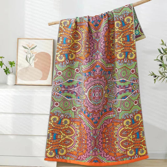 Cotton Gauze Bath Towel | Moroccan Style, 30"x63"