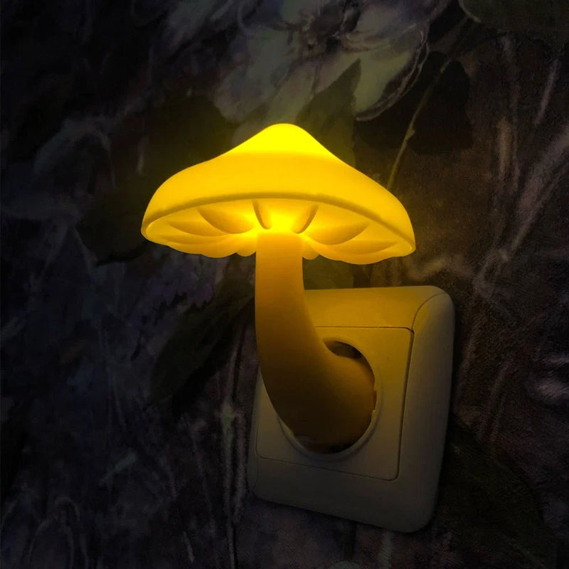 Marlow LED Night Light | Mushroom