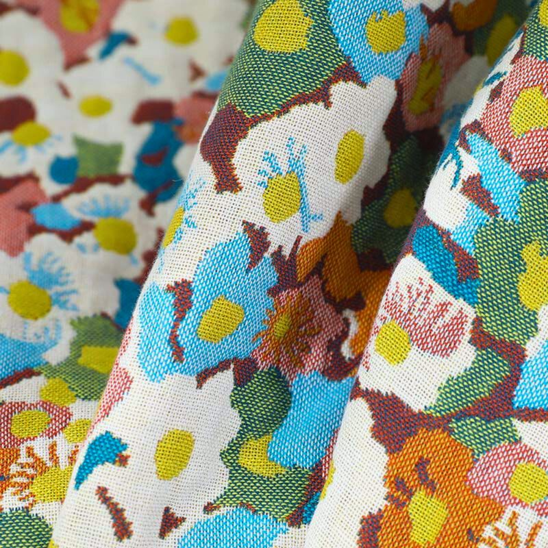 Reversible Cotton Bath Towel | Floral, Quick-Dry