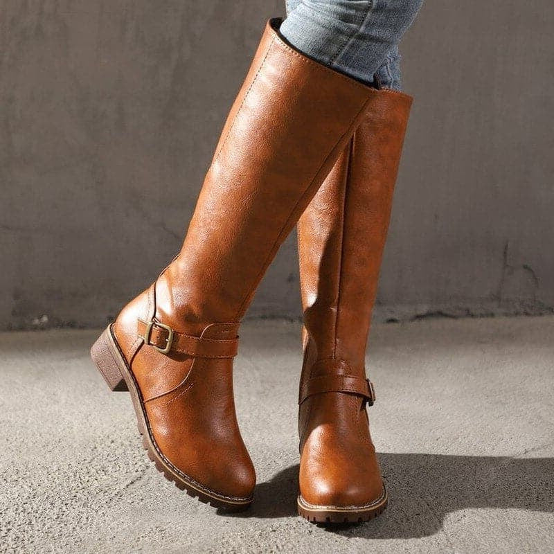 Astrid Women's Knee-high Boots | Zipper