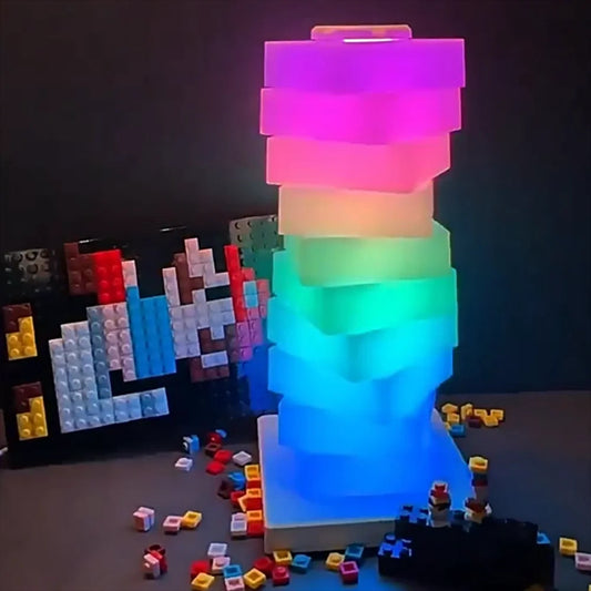 Slate LED Bedside Lamp - front view