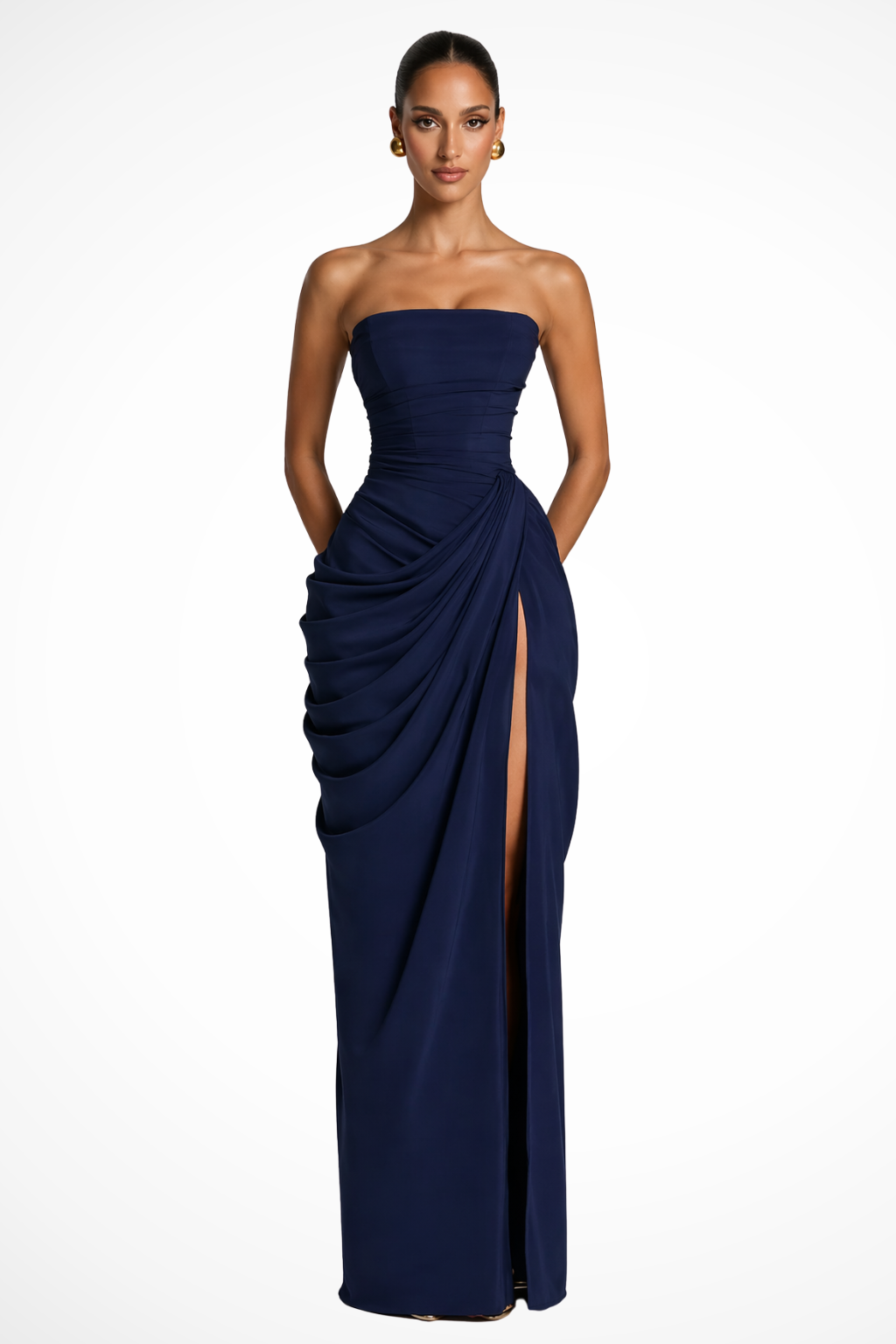 Fleur Women's Maxi Dress - front view