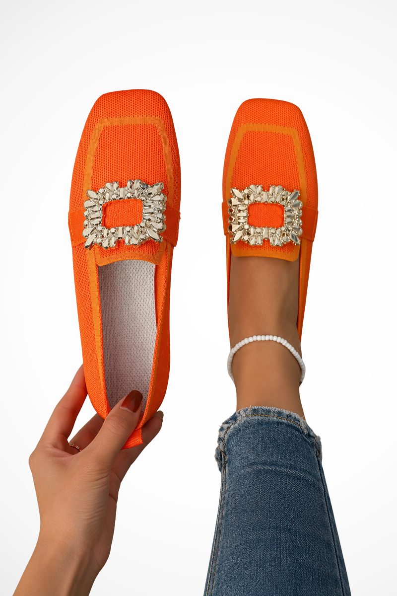 Juno Women's Loafers | Orthopedic, Square Toe