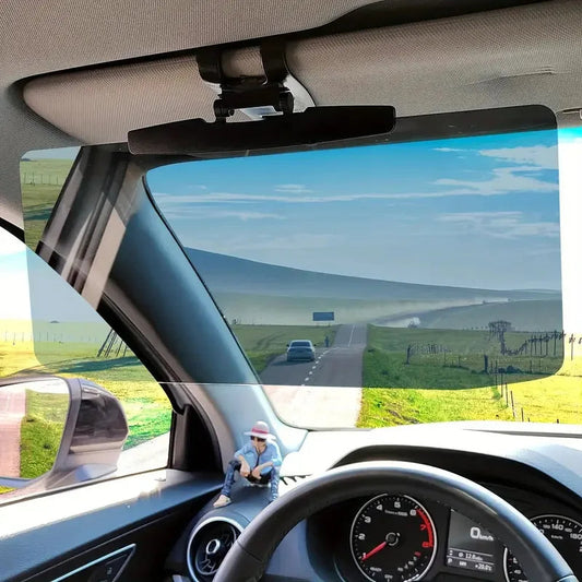 Linden Car Visor Extender - front view