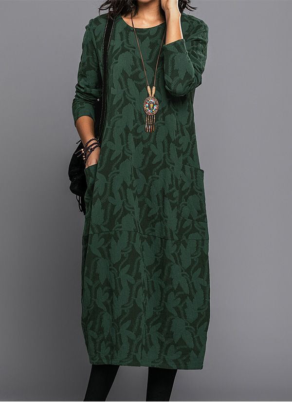 Imogen Women's Midi Dress - styled view