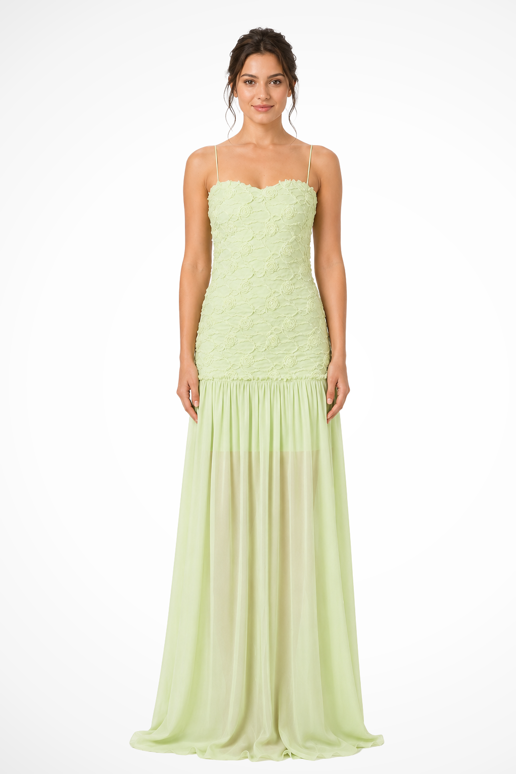 Talia Women's Maxi Dress - front view