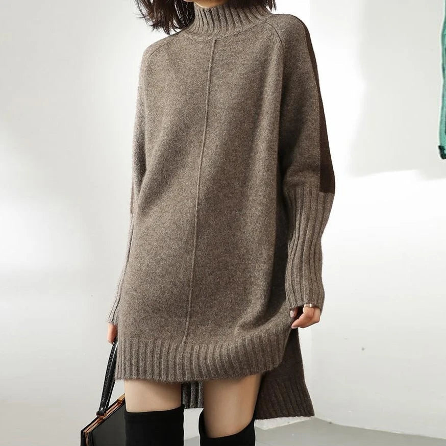 Noor Women's Sweater - fabric and finish detail