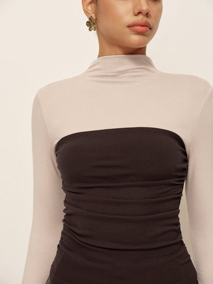 Wren Women's Top - fabric and finish detail