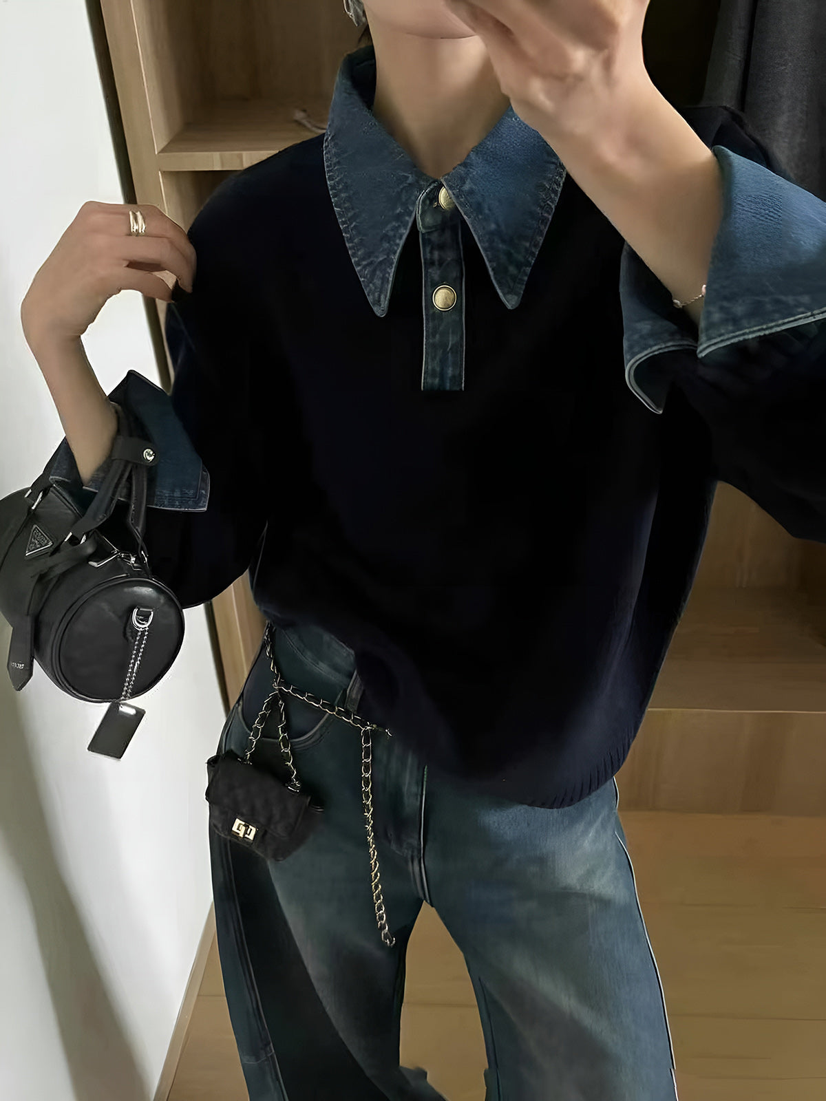 Iris Women's Sweater - styled view