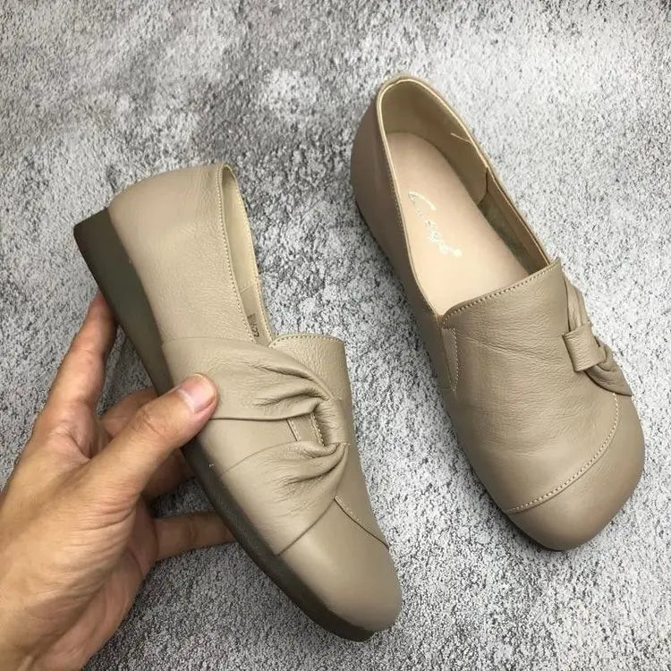 Xanthe Women's Flats - fabric and finish detail