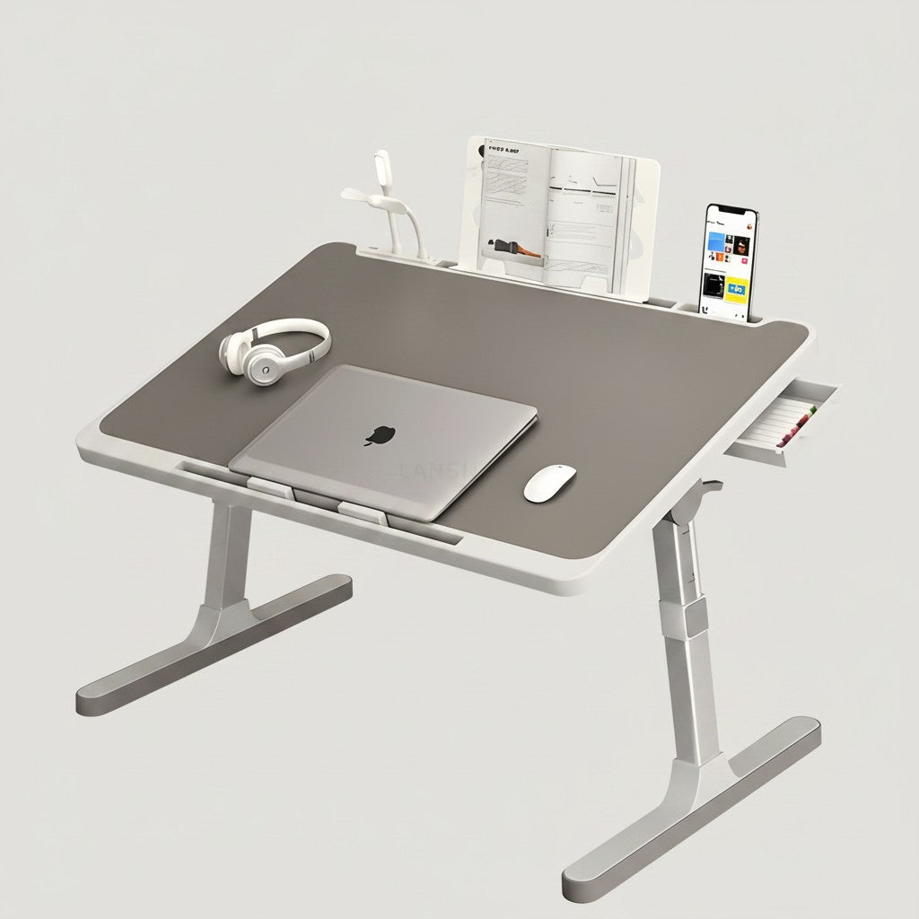 Isle Adjustable Adjustable Laptop Stand - front view