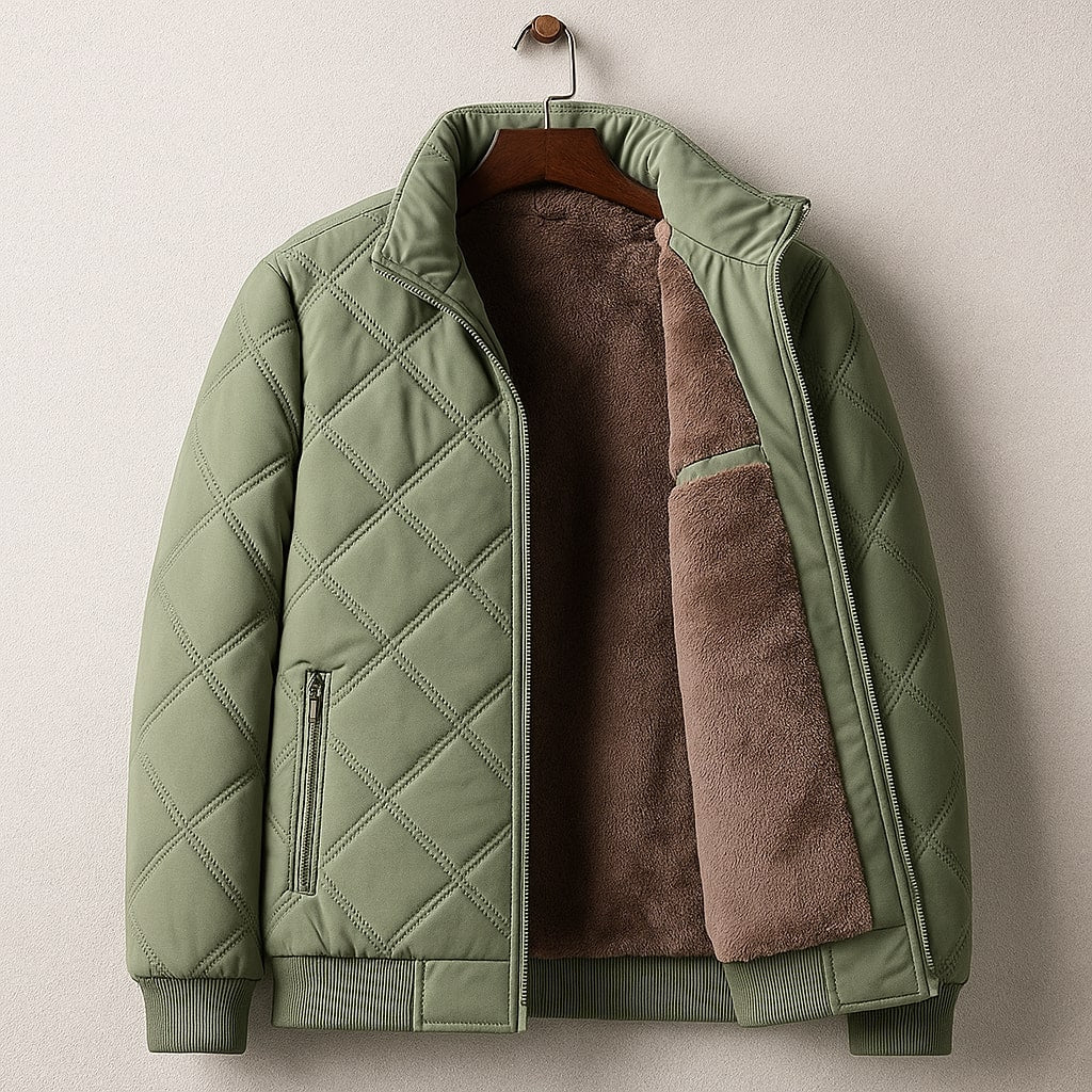 Soren Men's Quilted Jacket - front view