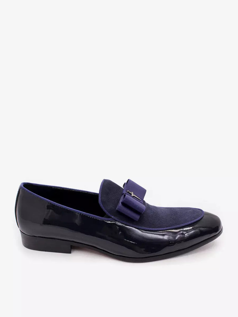 Isaac Men's Suede Loafers - full-length view
