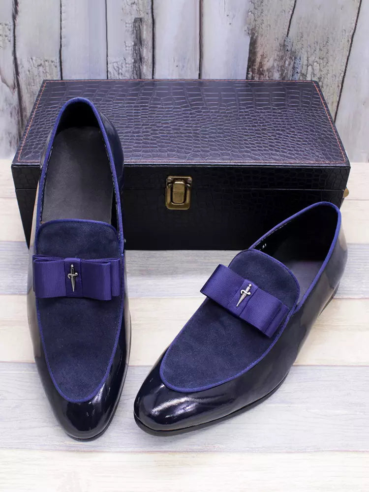 Isaac Men's Suede Loafers - flat lay