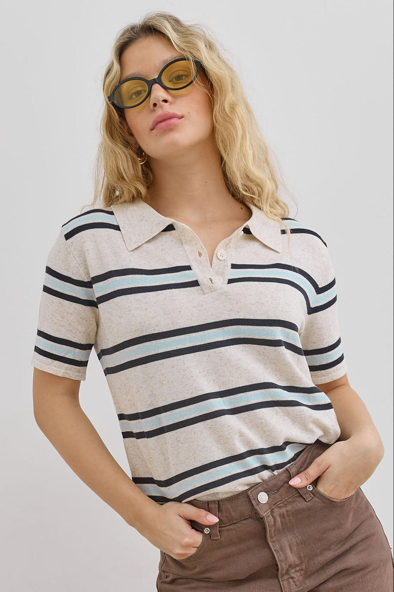Paloma Women's Striped Shirt | Button