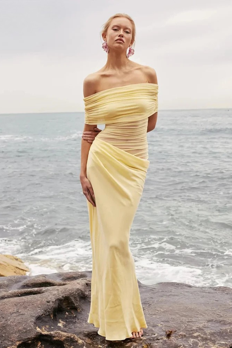 Clara Women's Maxi Dress - styled view