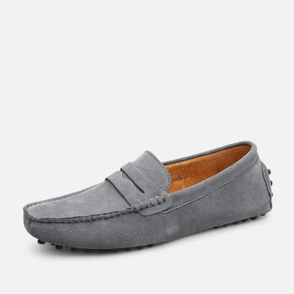 Hector Men's Loafers - fabric and finish detail
