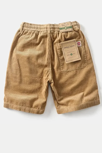 Marlow Men's Shorts - fabric and finish detail