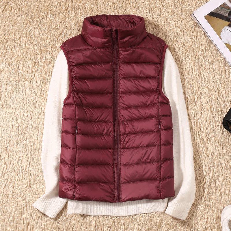Odette Women's Quilted Puffer Jacket - flat lay