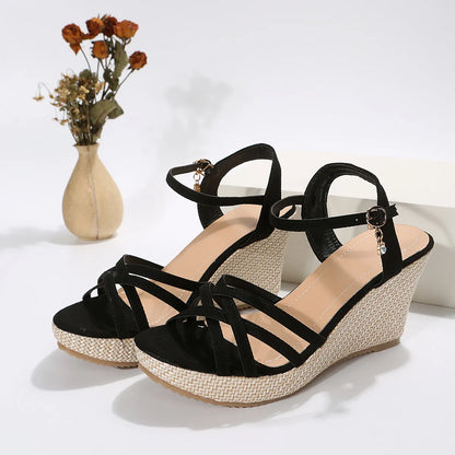Hattie Women's Platform Espadrilles - full-length view
