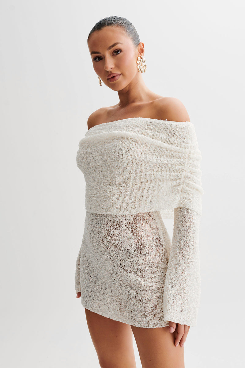 Colette Women's Mini Dress | Off-shoulder