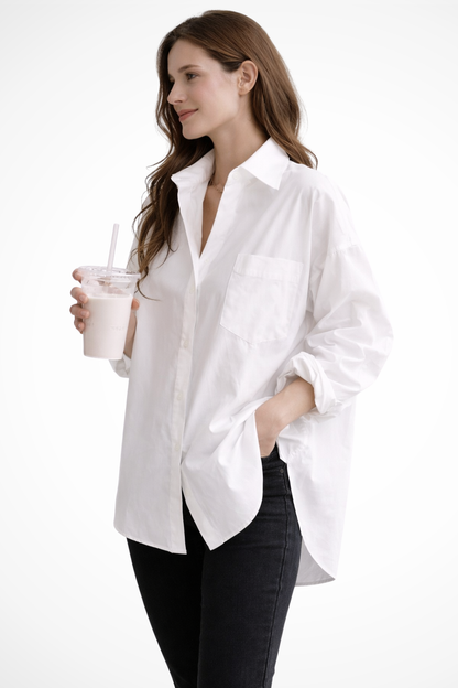 Imogen Women's Oversized Blouse - styled view