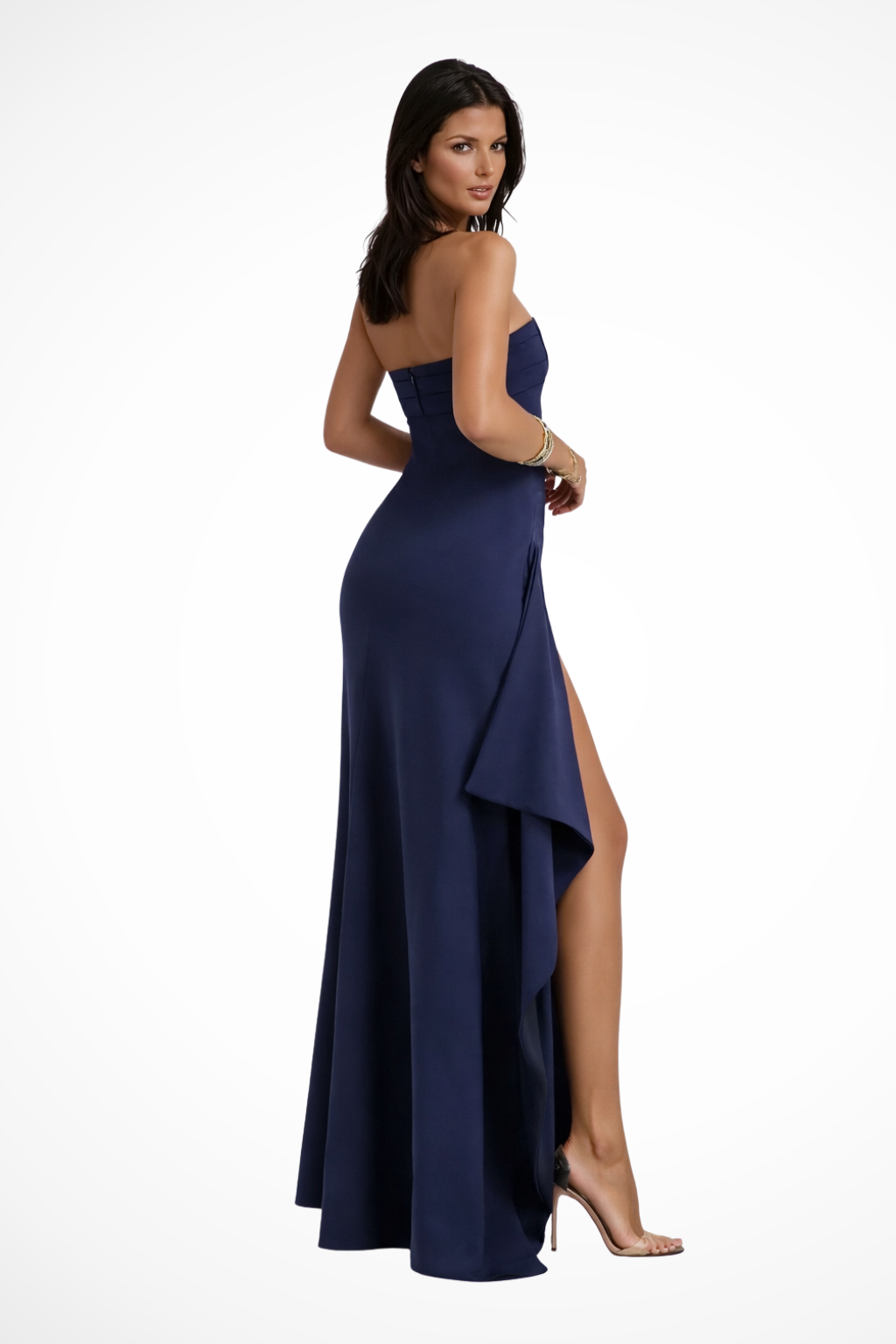 Saskia Women's Maxi Dress - back view