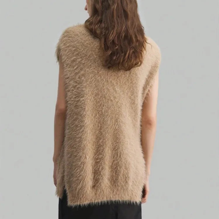 Anouk Women's Vest - fabric and finish detail