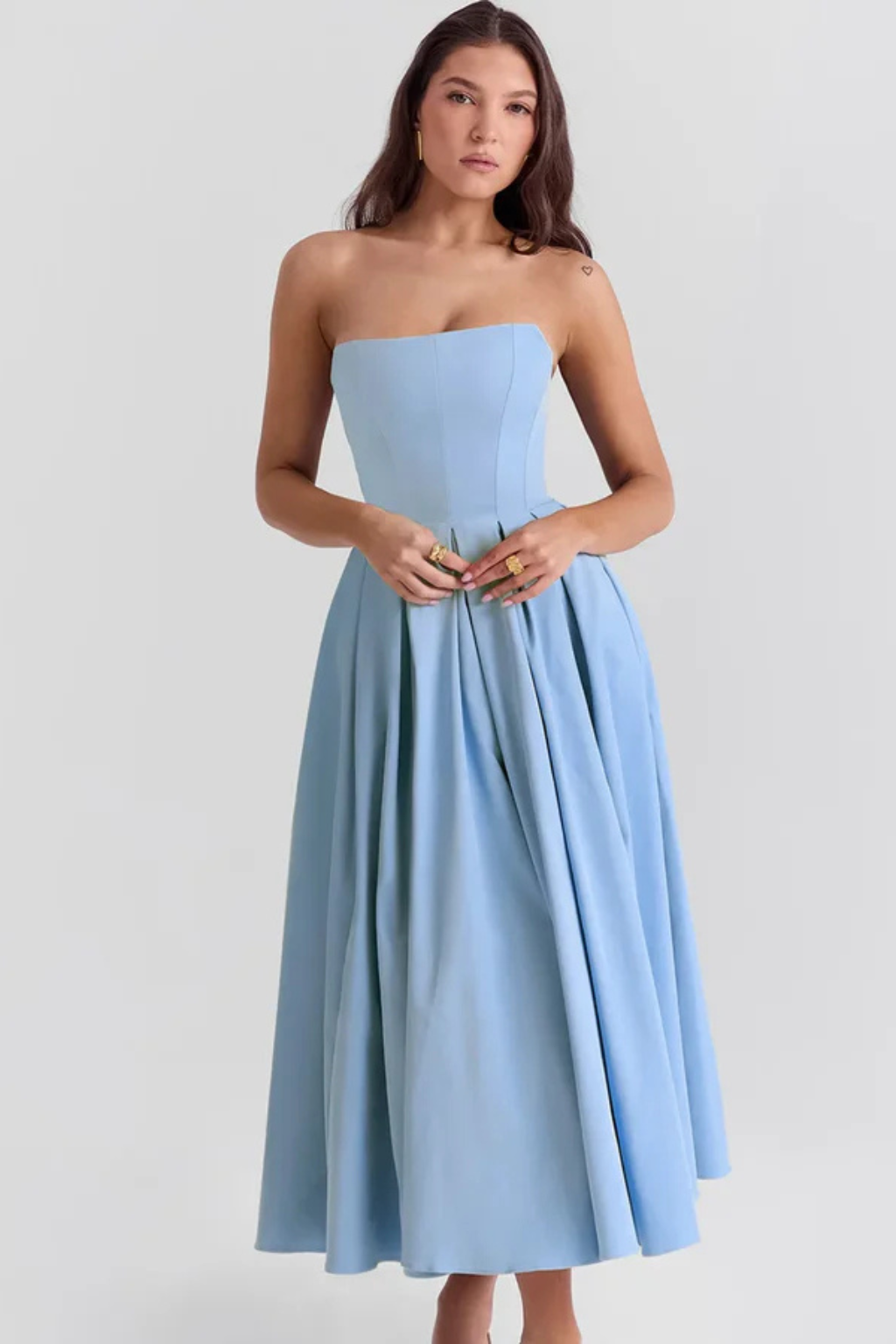 Anaïs Women's Midi Dress - full-length view